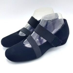 VANELI Melle Black Suede Comfort Wedge Shoe Size 7.5M.